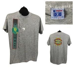 1980s Crosby Stills & Nash T Shirt Tour Tee / Women’s Large